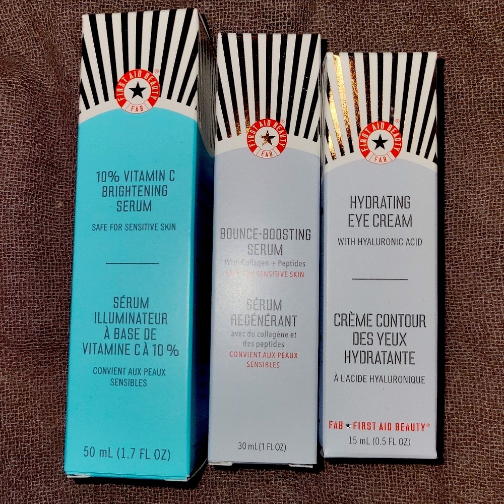06 - NEW BUNDLE - First aid skin skincare bundle